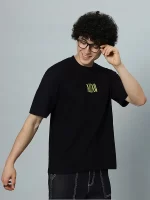 Men's black t-shirt