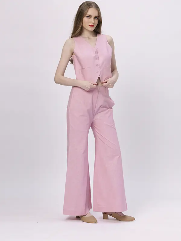 Bella Pink Co-Ord Set For Women