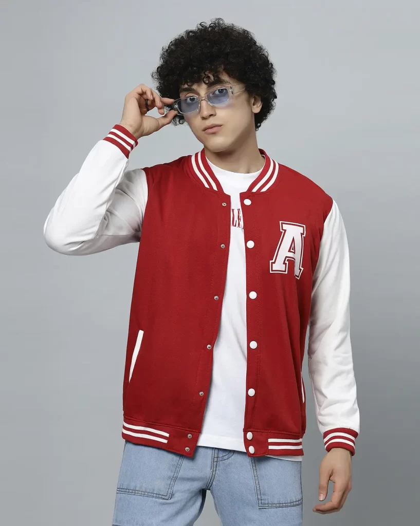 Red Varsity Jacket Unisex