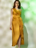 Brunchy Mustard Dress for women.