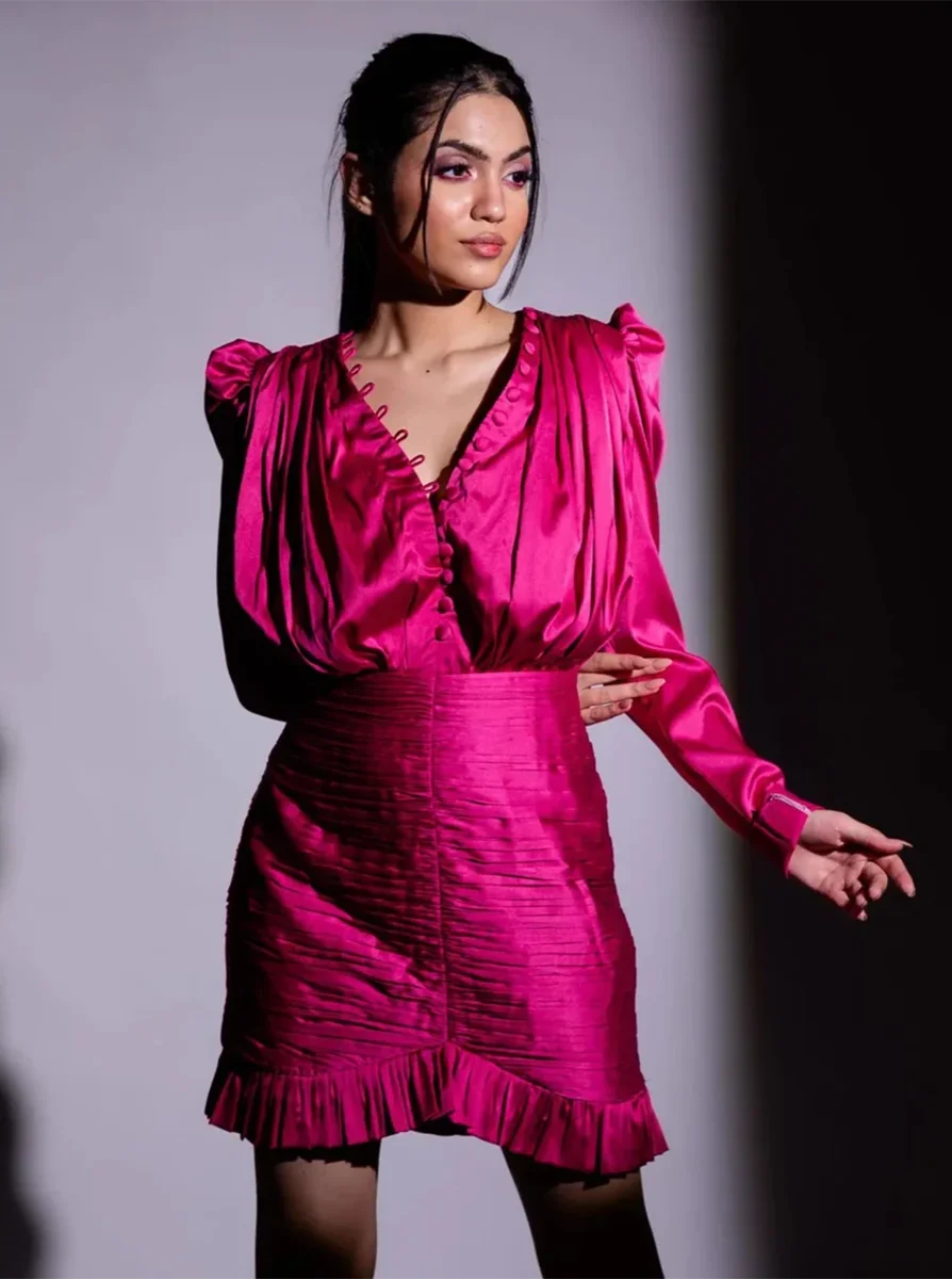 Magnetic Magenta Pink Dress