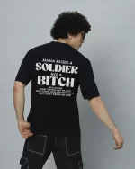 Soldier Black Men's T-Shirts