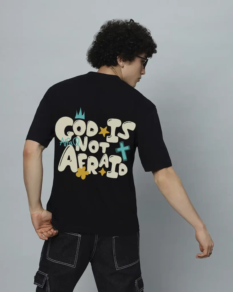 Printed Black Men’s T-Shirts