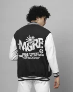 MGRF print varsity jacket