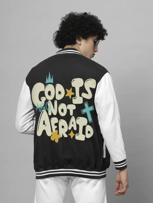 mens printed varsity jacket