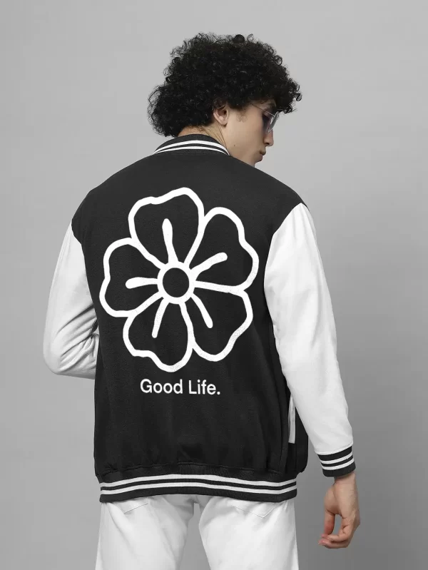 Printed varsity Jacket for men