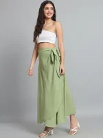 Wrapskirt pista colour for women