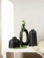 Black Gang Vase Set