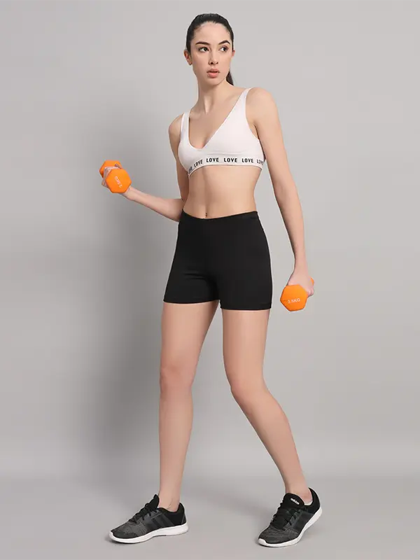 Black Colour Shorts For Cycling For Women