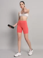 Dark Pitch Colour Cycling Shorts For Women