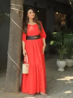 Hot Red Dress For Women