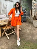 Rust Orange Co-ord Set