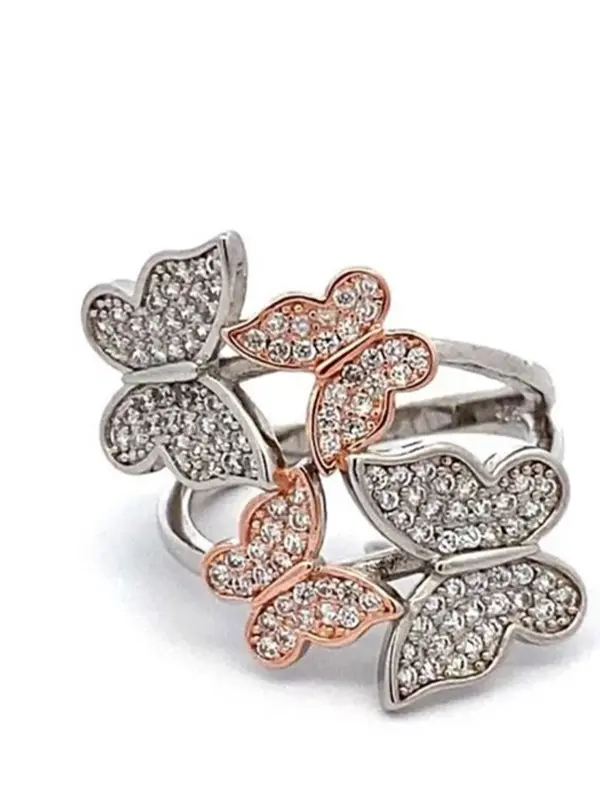 4 Butterfly Ring