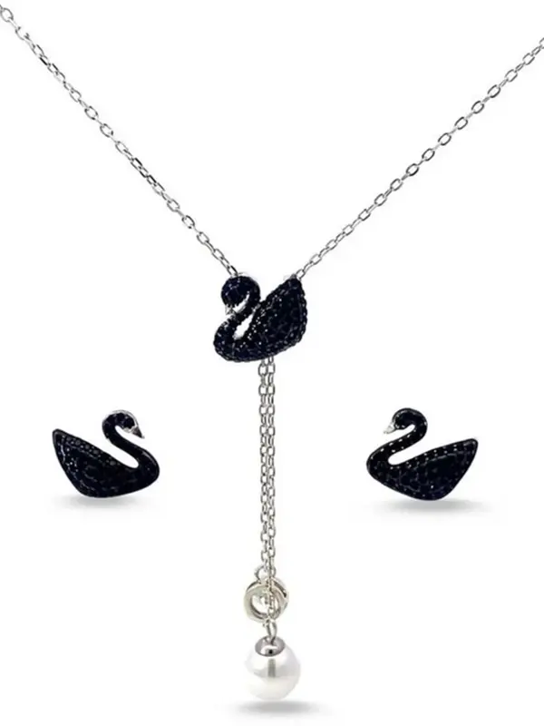 Black Swan Jewelry Set