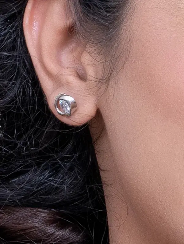 Silver Dilkash Earrings