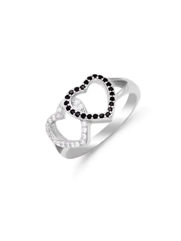 Dual Heart Ring