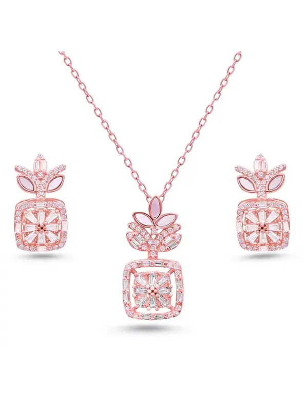 Flower Box Jewelry Set