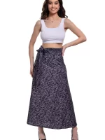 Wrapskirt messy pattern for women