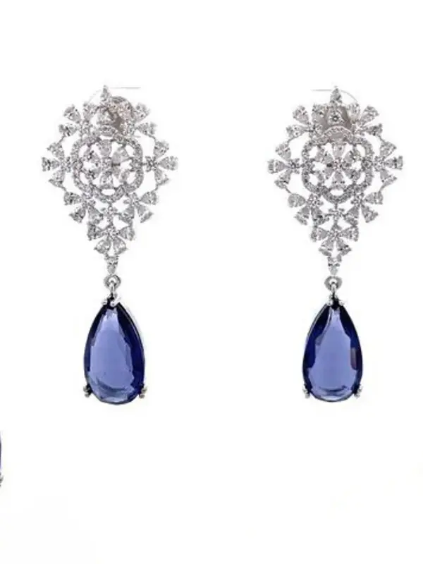 Sapphire Earrings