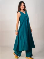 Elegant Green Kurta Set for women