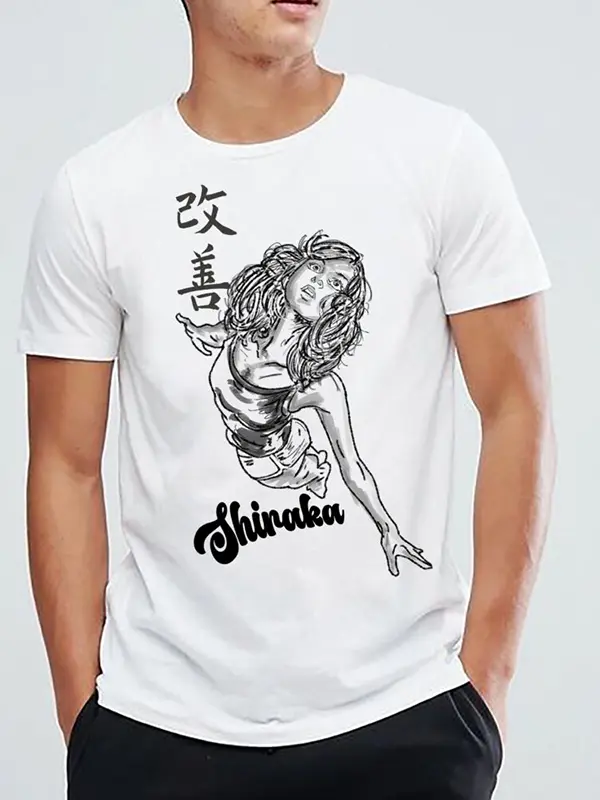 Shiraka White T-Shirt For Men