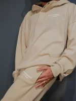 Beige Colour Sweatpants