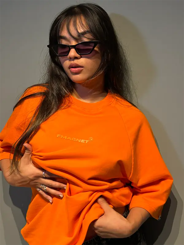 Saffron Essential Heavyweight Oversized T-Shirt