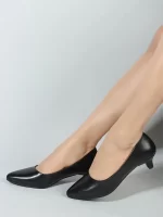 black kitten heels for women