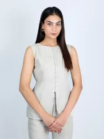 Eva Vest Natural for women