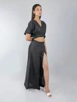 Wrap Skirt Black