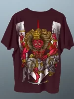 Lore Of Raksha Narasimha Prabhu Printed T-shirts