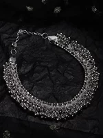 Oxidised Choker Set