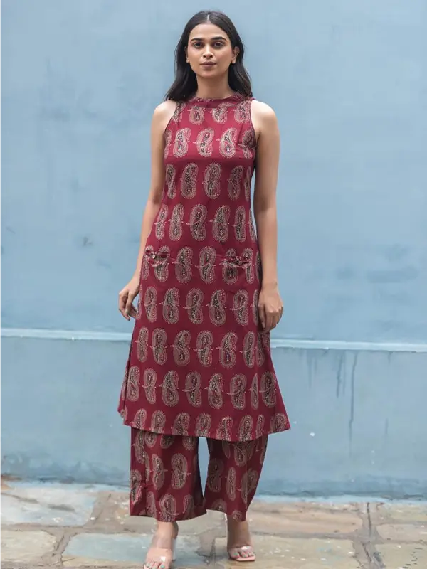 Print Cotton Kurta Set