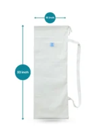 white color yoga mat bag