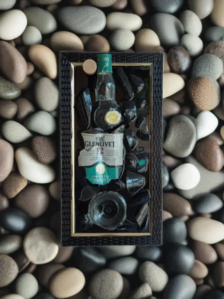 Glenlivet Green Bottle Frame