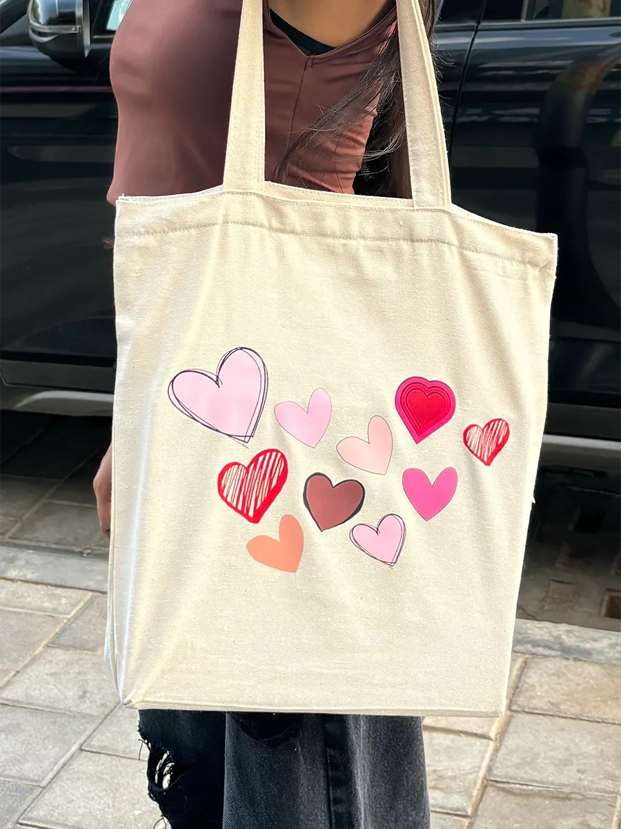 Rosy Love Tote Bag