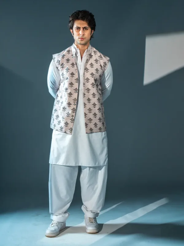 Cotton Linen Kurta Set