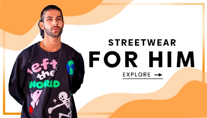 Streetwear collection featuring trendy t-shirts, sweatshirts, and hoodies | Manerazz.