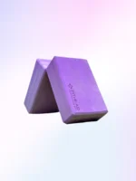 Violet color yoga blocks ( set of 2 )