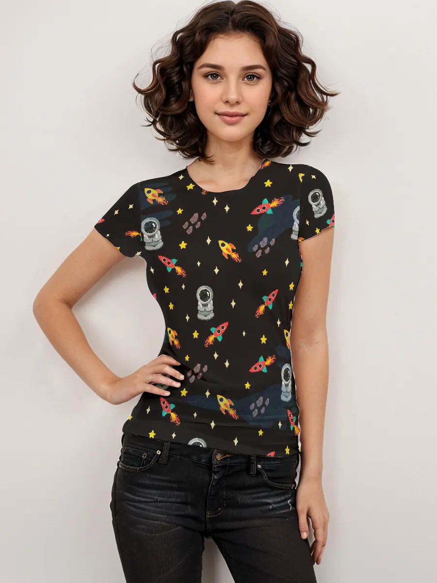 Stylish Printed T Shirts for Women