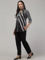 Black Pants and Top Set for Women