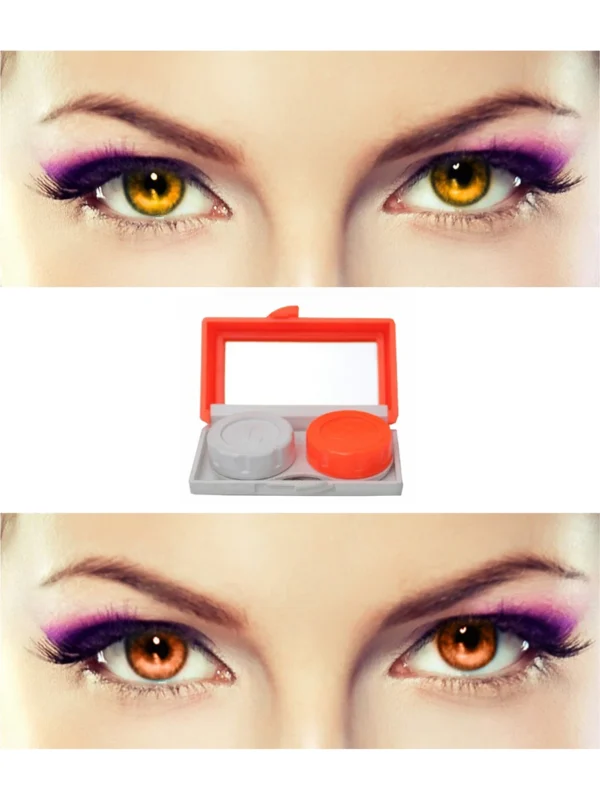 Honey & Brown Contact Lenses