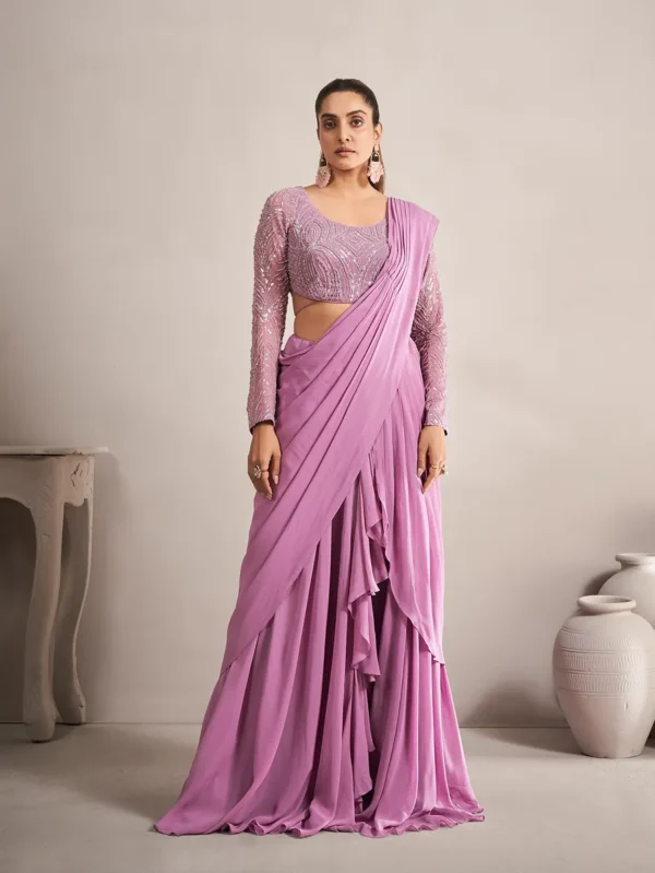 Pure Georgette Sarees | Ready to Wear Saree