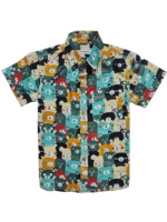 Colorful Teddies Printed Kids Shirt for Kids