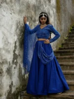 Blue Lehenga For Women