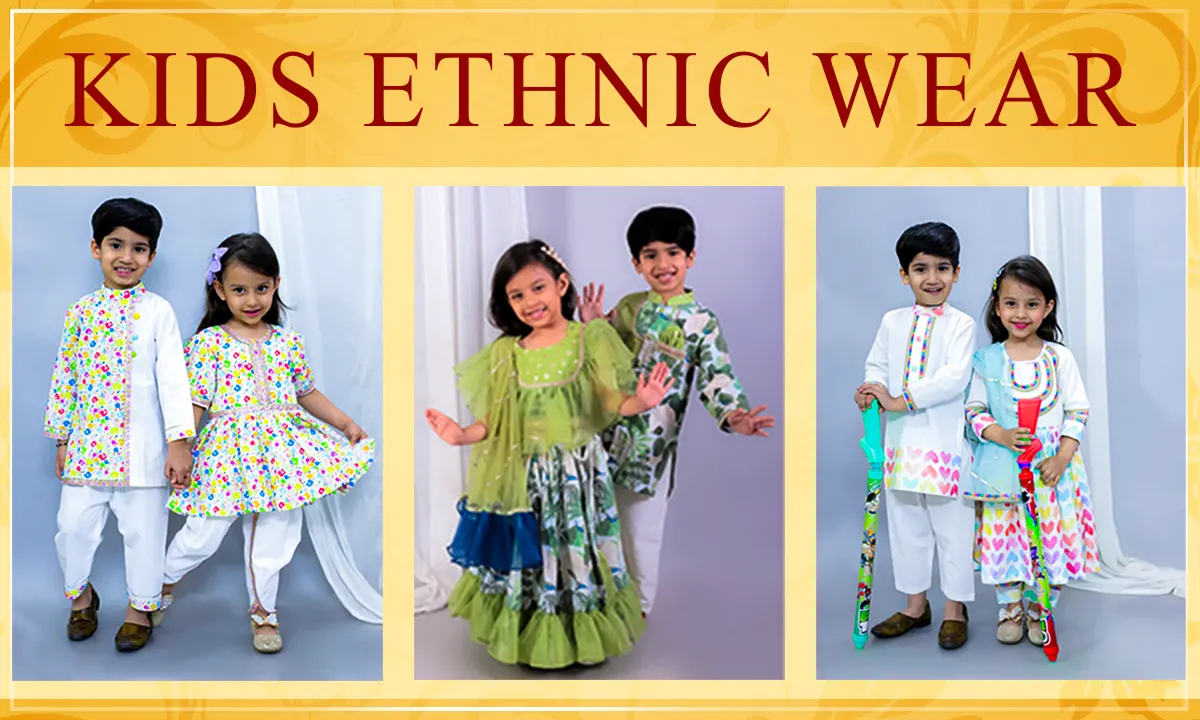 Festive Fashion: Must-Have Ethnic Outfits for Children's Holiday Celebrations